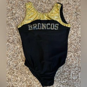 Western Michigan gymnastics leotard